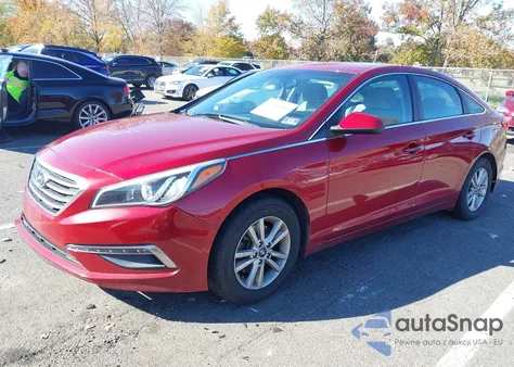 2015 Hyundai Sonata Se from USA, damaged, VIN 5NPE24AF4FH184459